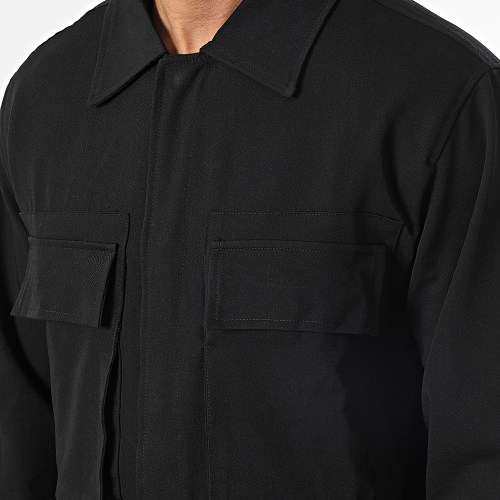 Ensemble Veste et Pantalon Cargo Noir