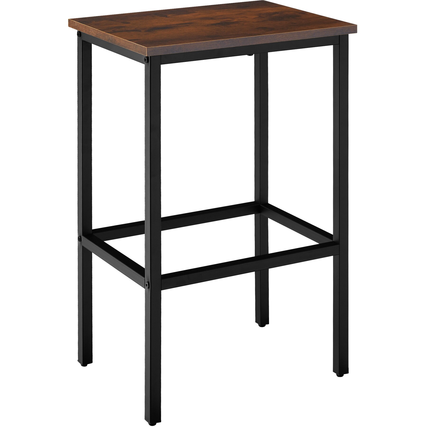 tectake® Barset, 3-teilig, Industrial Style, mit höhenverstellbaren Kunststofffüßen