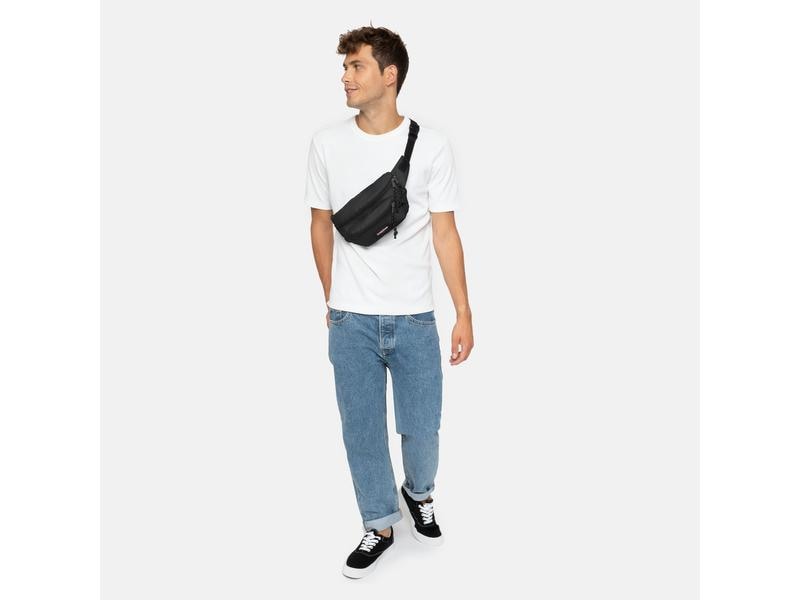 Eastpak Bauchtasche Doggy Bag 3 l, Schwarz Unisex Hüfttasche