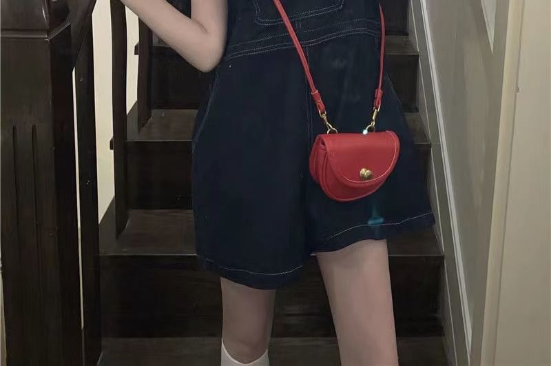 Coline - Denim Jumper Shorts