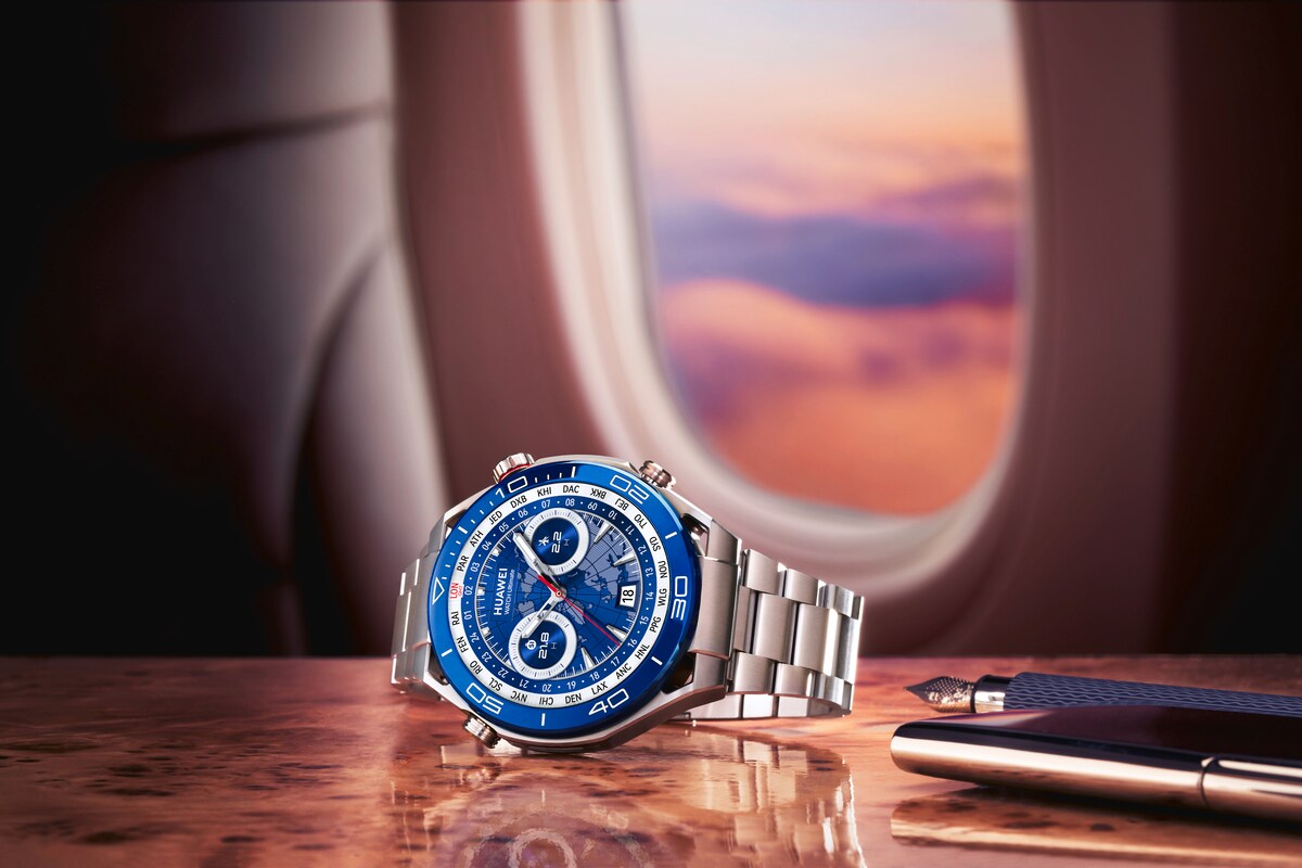 Huawei Watch Ultimate (Colombo-B29), Steel-color Zircon