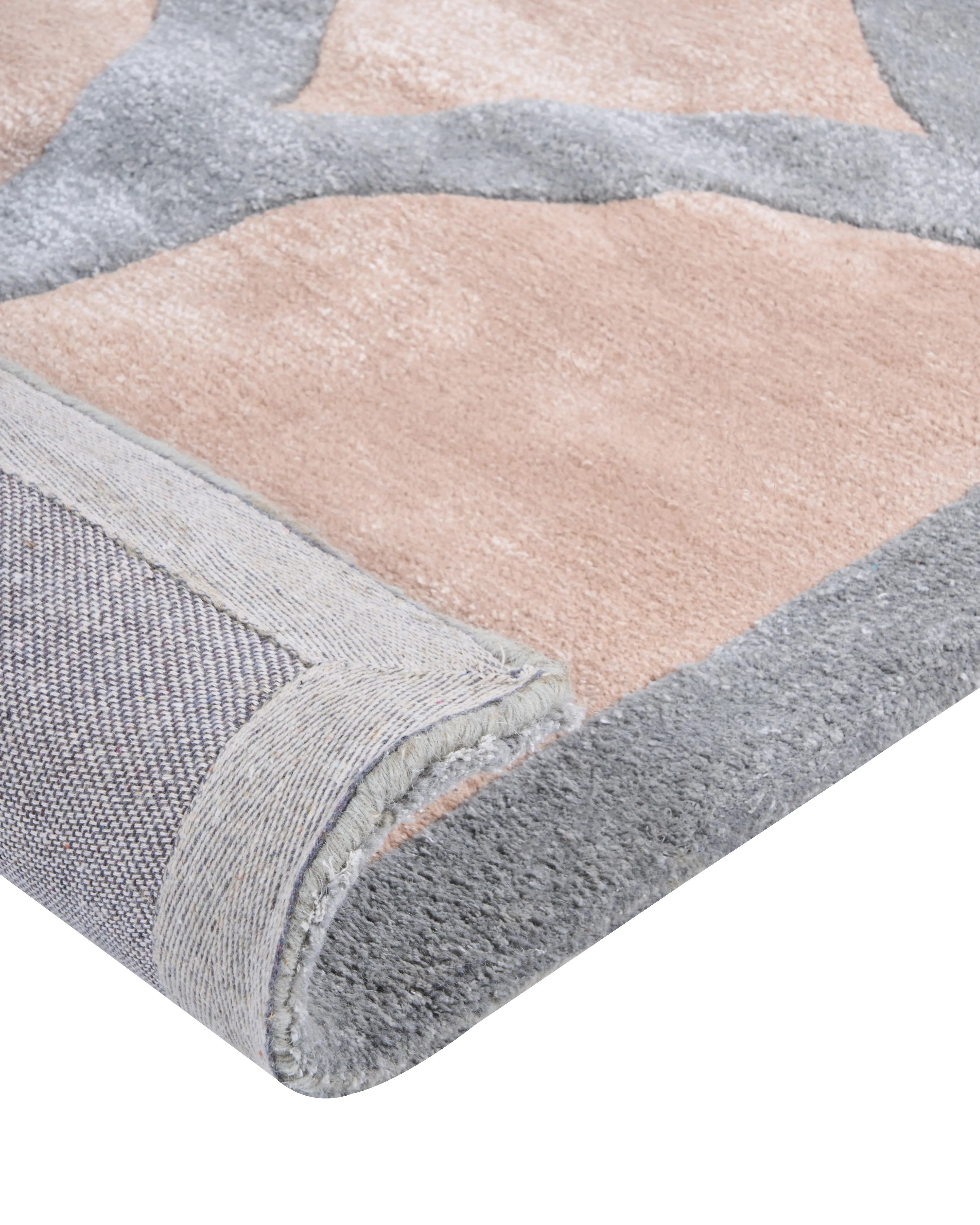 Vloerkleed MALAN Lichtbruin 160 x 230 cm Viscose
