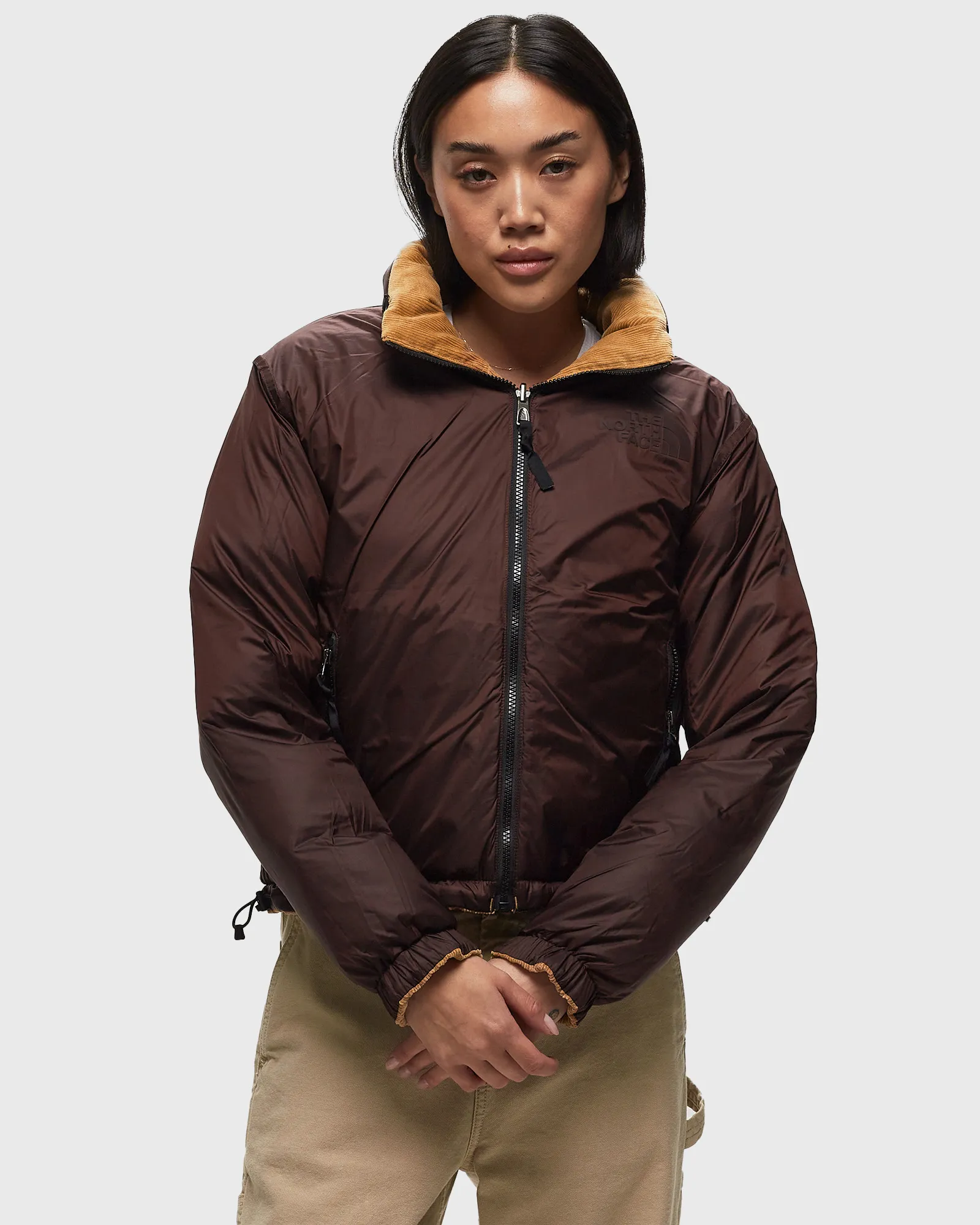 Jaqueta feminina reversível Nuptse 92 da The North Face