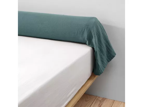 OUREA - Taie de Traversin 85x185cm Gaze de Coton Canard