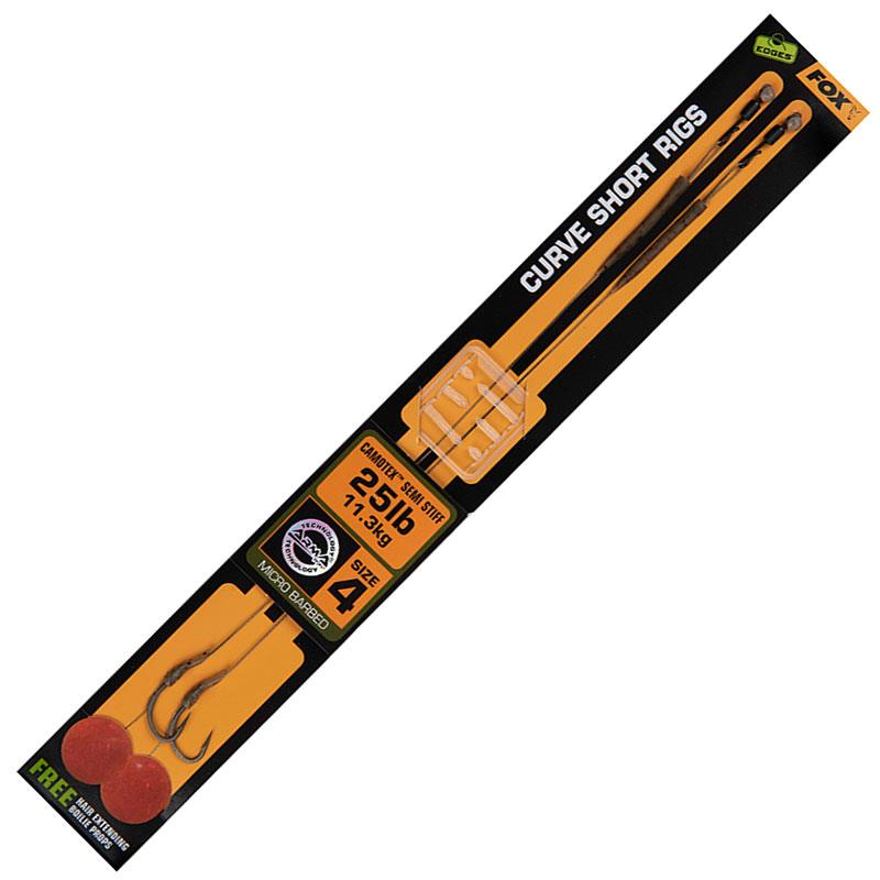 Bas De Ligne Monté Fox Curve Short Rigs