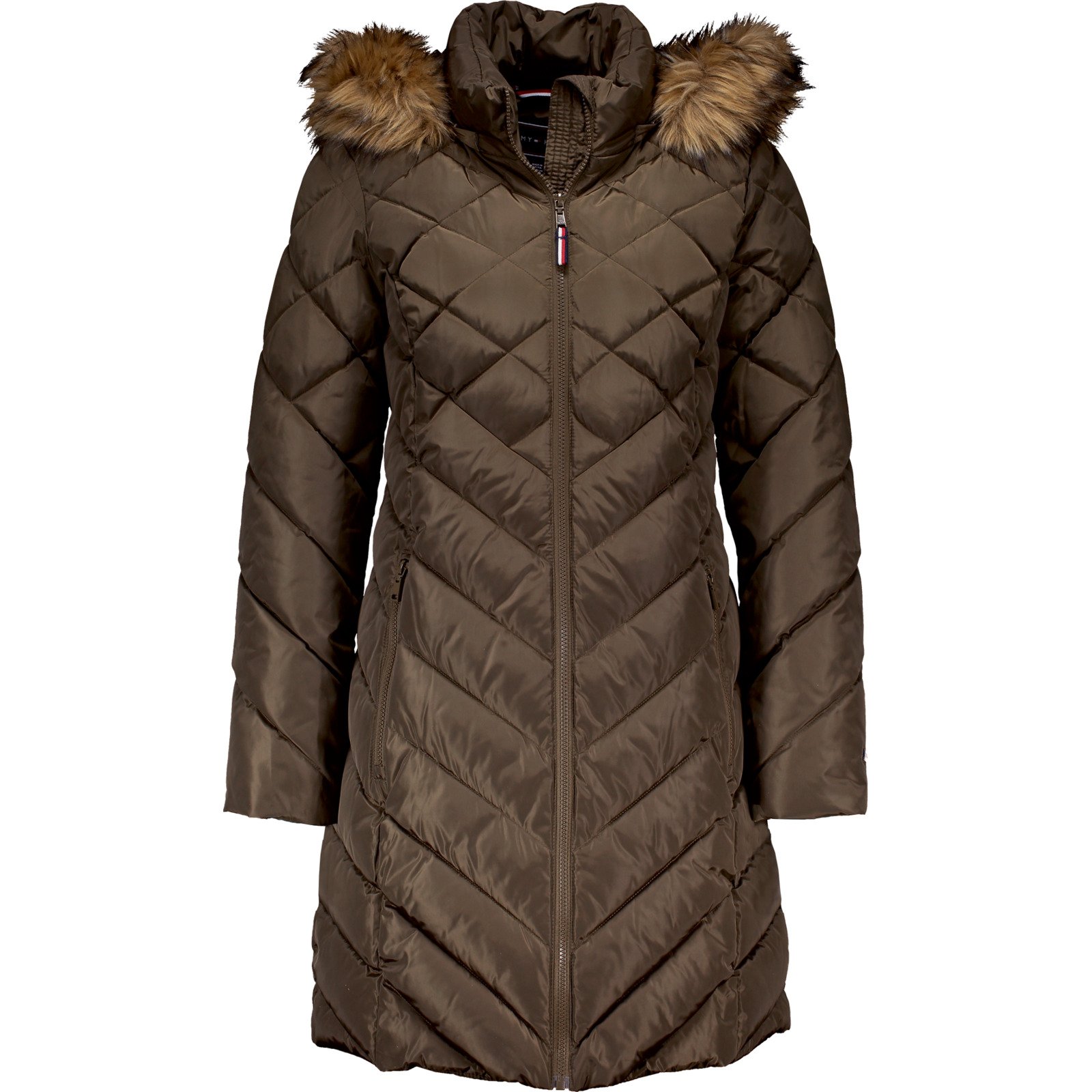 Tommy Hilfiger Damen-Parka mit Kapuze