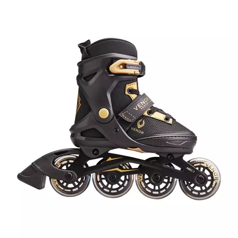 Rollers Enfant VENOR Invicta Noir/Or