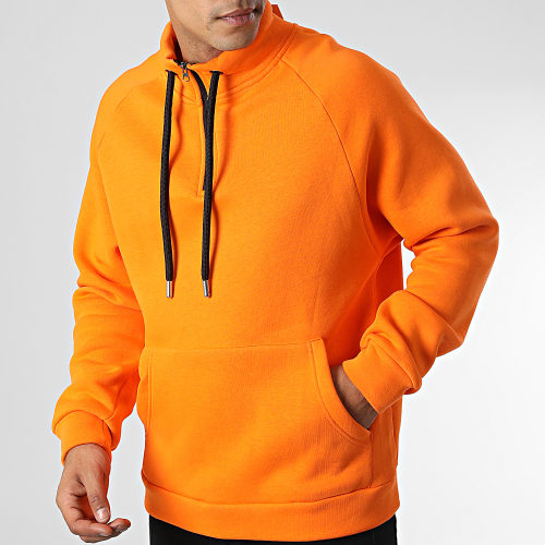 Sweat Col Zippé KL-2101 Orange