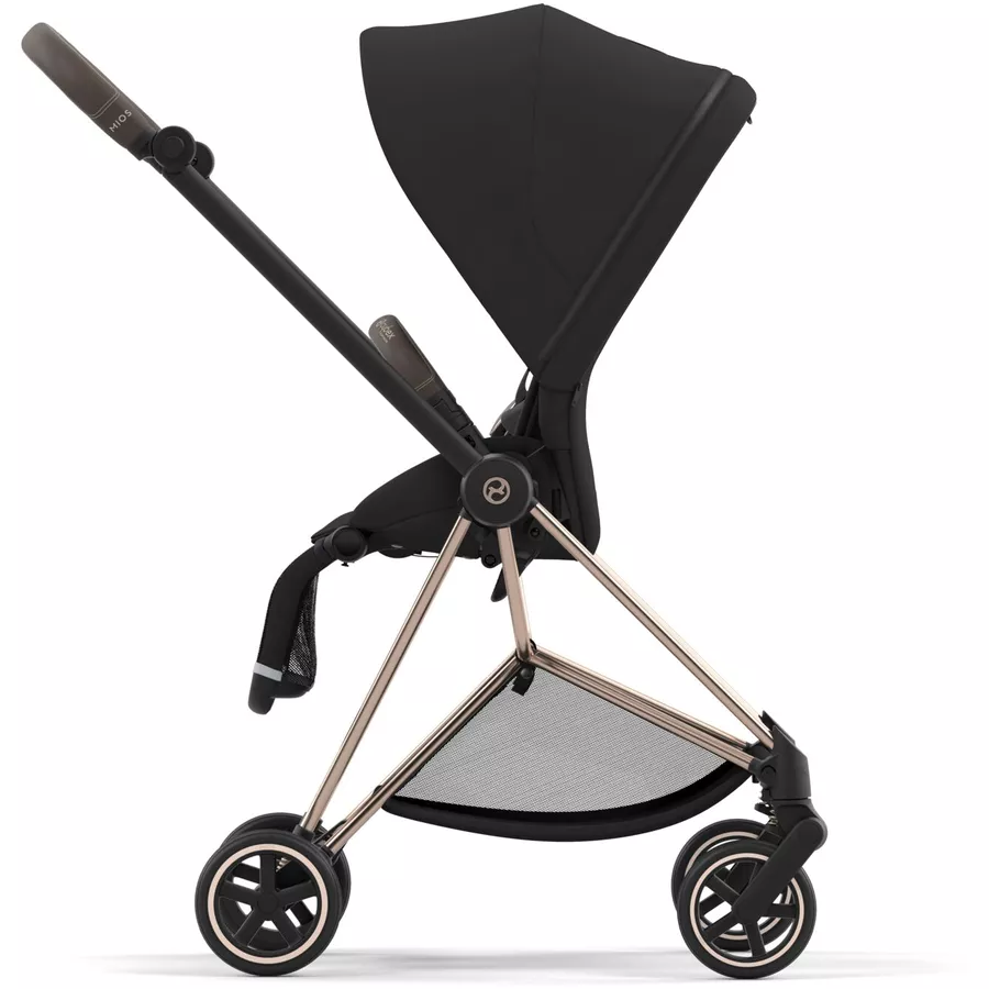 cybex PLATINUM Kombikinderwagen New Mios Rosegold Sepia Black