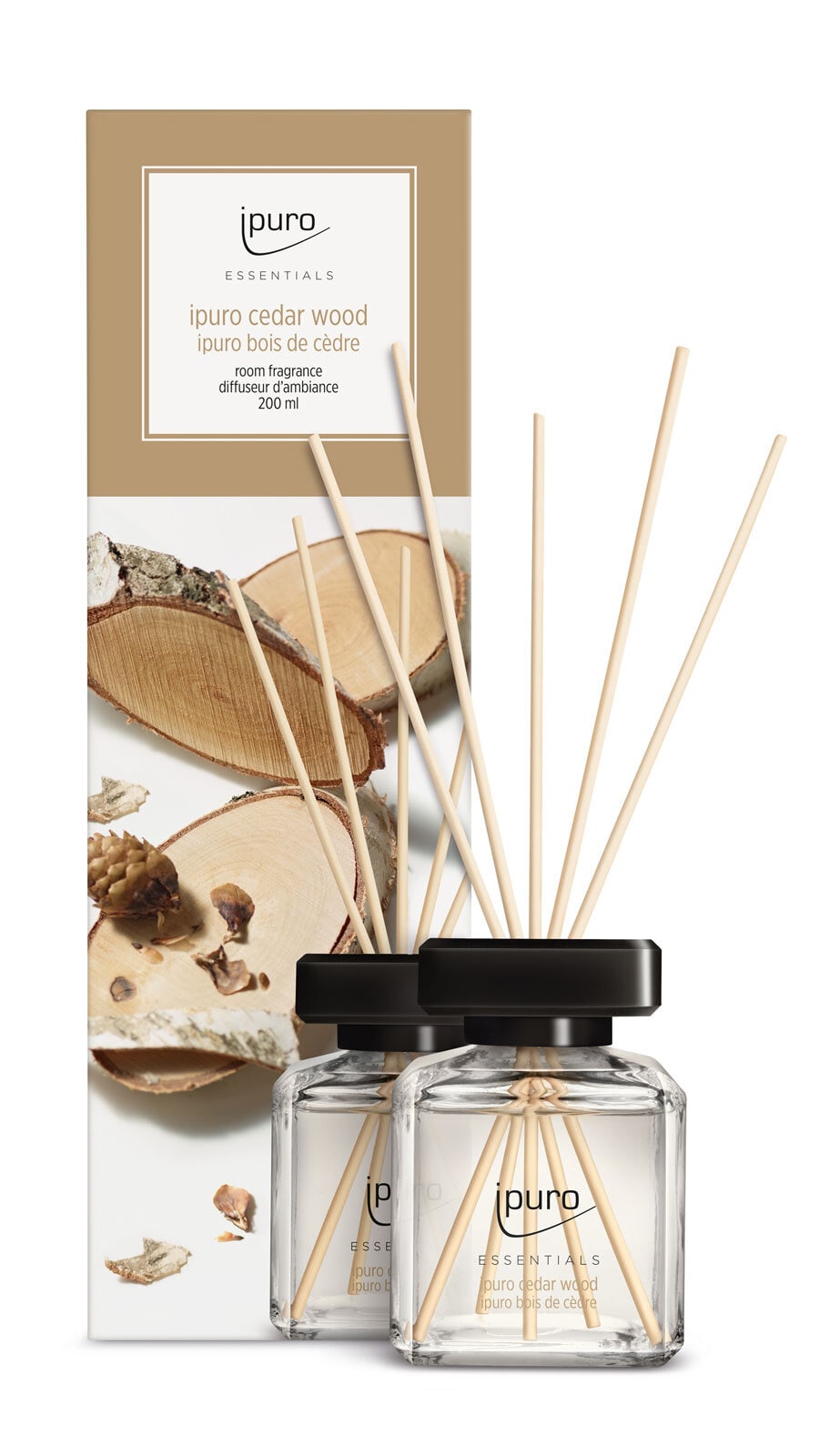 ipuro Raumduft ESSENTIALS Cedar Wood 200 ml
