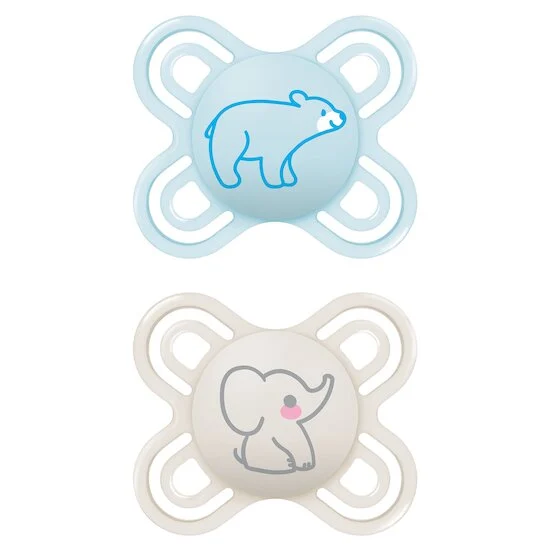 Lot de 2 Sucettes Perfect Silicone Naissance Aléatoire   0 - 2 mois   de               Mam