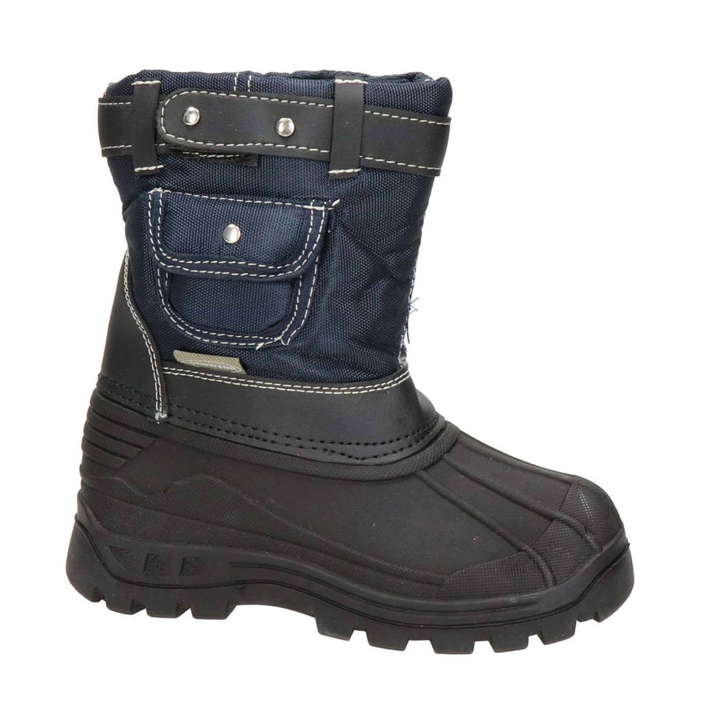 Snow Fun snowboots zwart/blauw