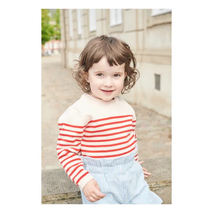 Copenhagen Colors Pull Marinière | Rouge