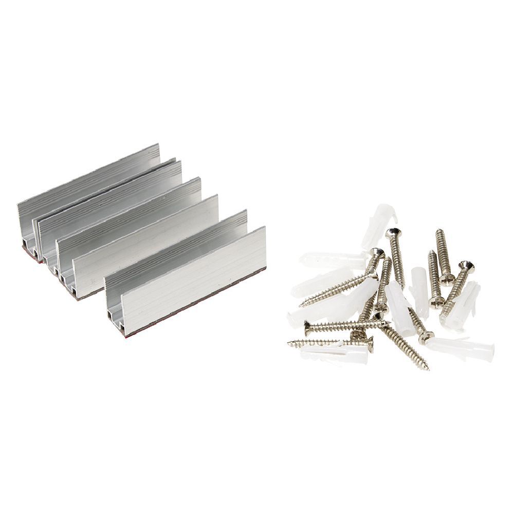 Clip mural accroche néon blanc chaud x6