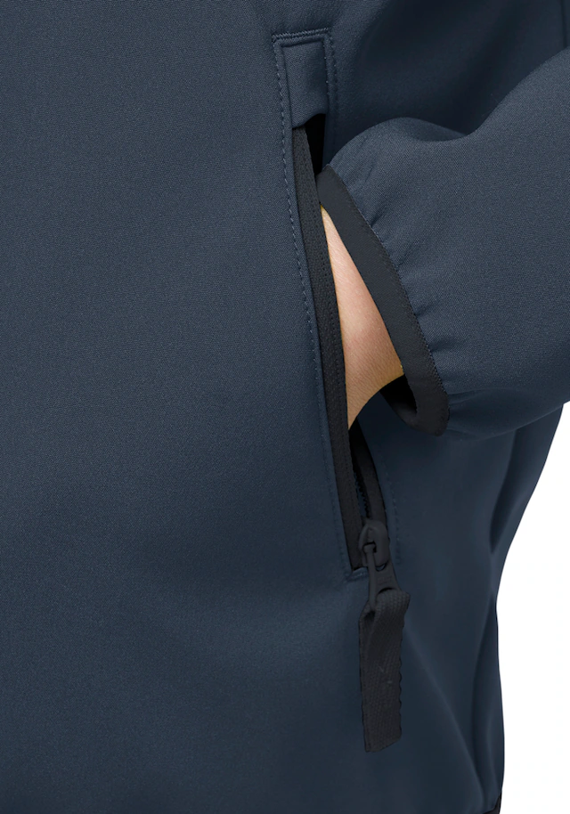 Jack Wolfskin Softshelljacke »FOURWINDS JACKET KIDS« mit Kapuze