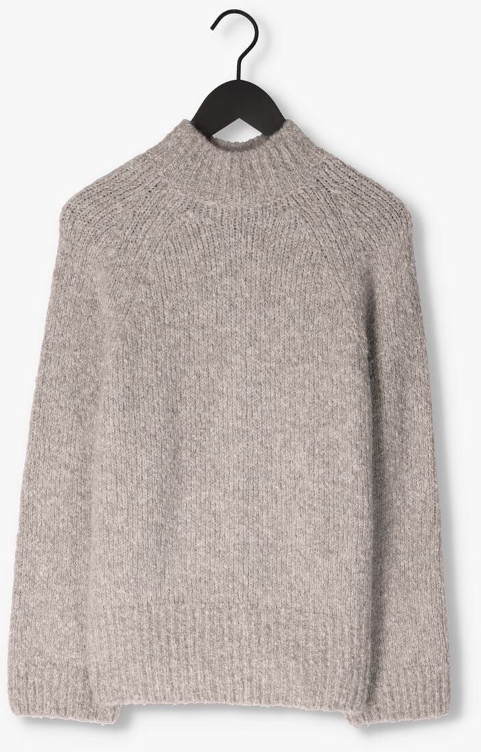 SECOND FEMALE zand second female trui janaja knit t-neck