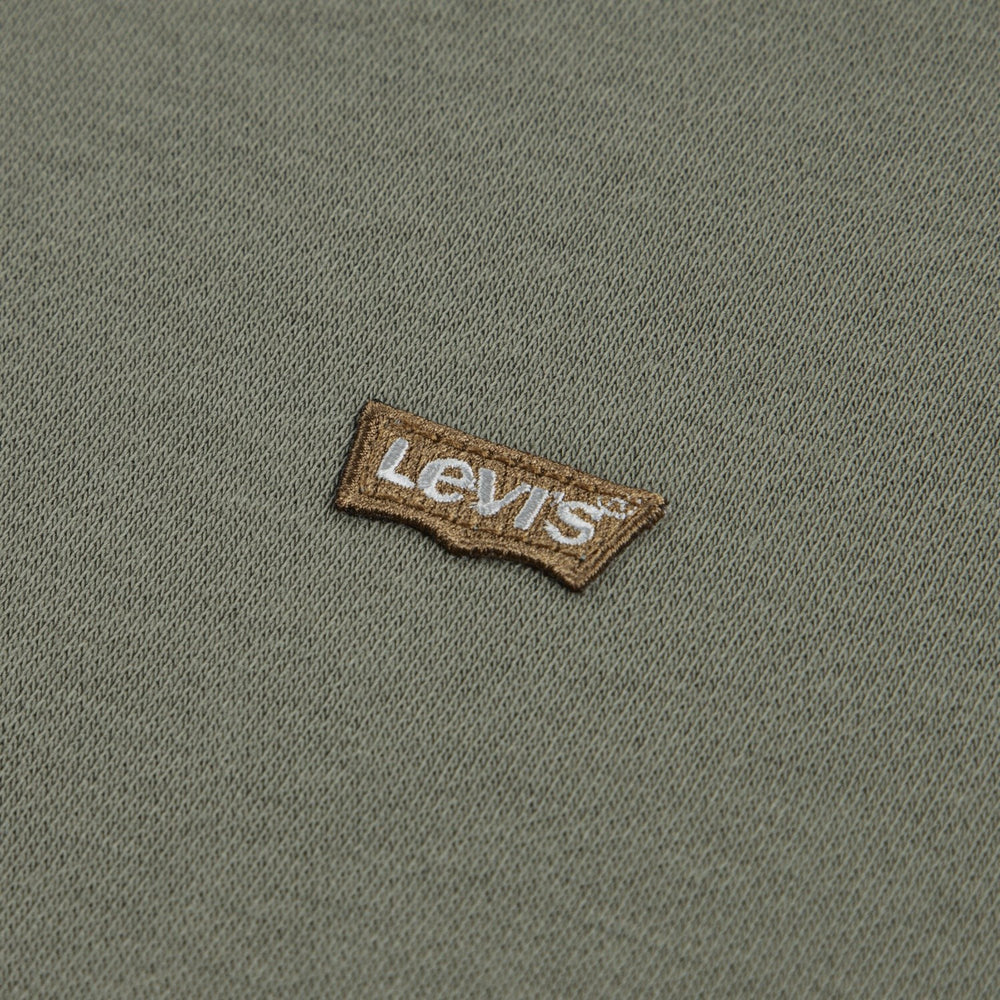 Køb Levi's Deep Lichen Green Mini Batwing Pull Over Hættetrøje
