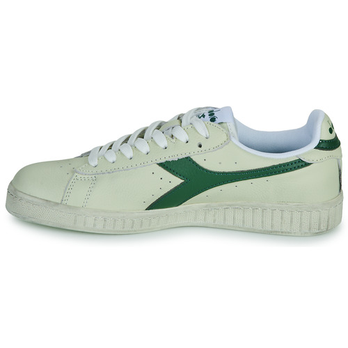 Diadora - GAME L LOW WAXED - Blanc / Vert