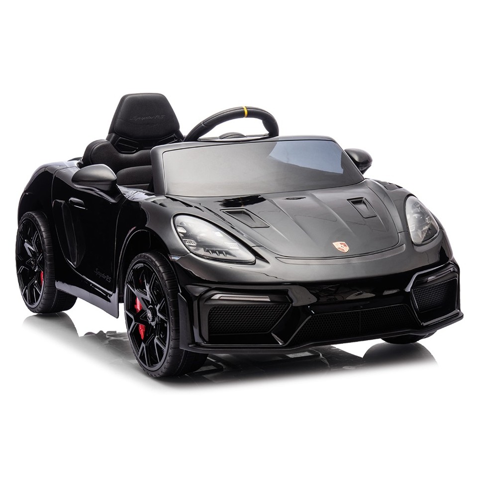 Azeno - Elektrisk Bil - Porsche Spyder 718 RS - Sort