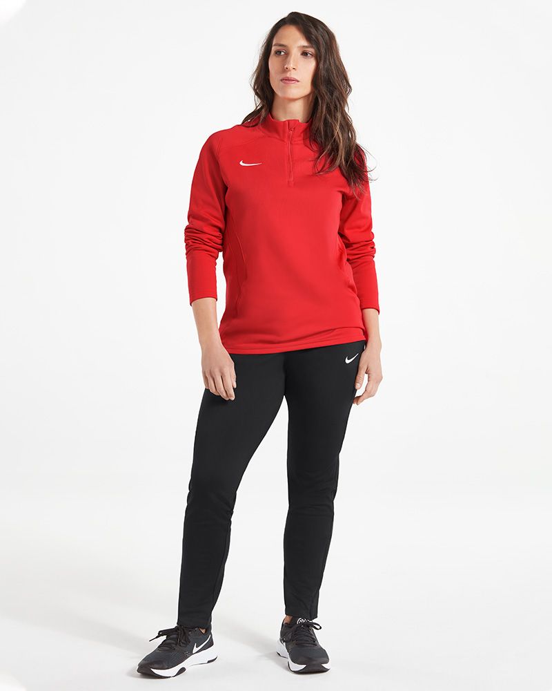 Haut d'entrainement 1/4 Zip Nike Training Rouge pour femme