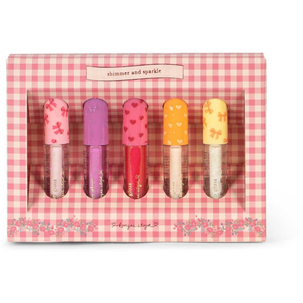 Køb Konges Sløjd Multi Glitter Lip Gloss 5 stk.