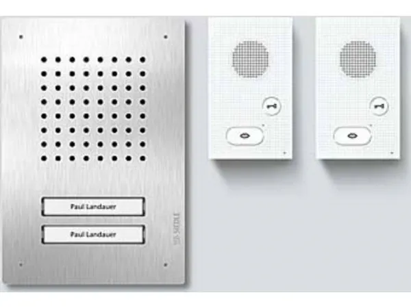 Siedle SET CLAB 850-2 E/W Dørsamtaleanlæg 2-familiehus