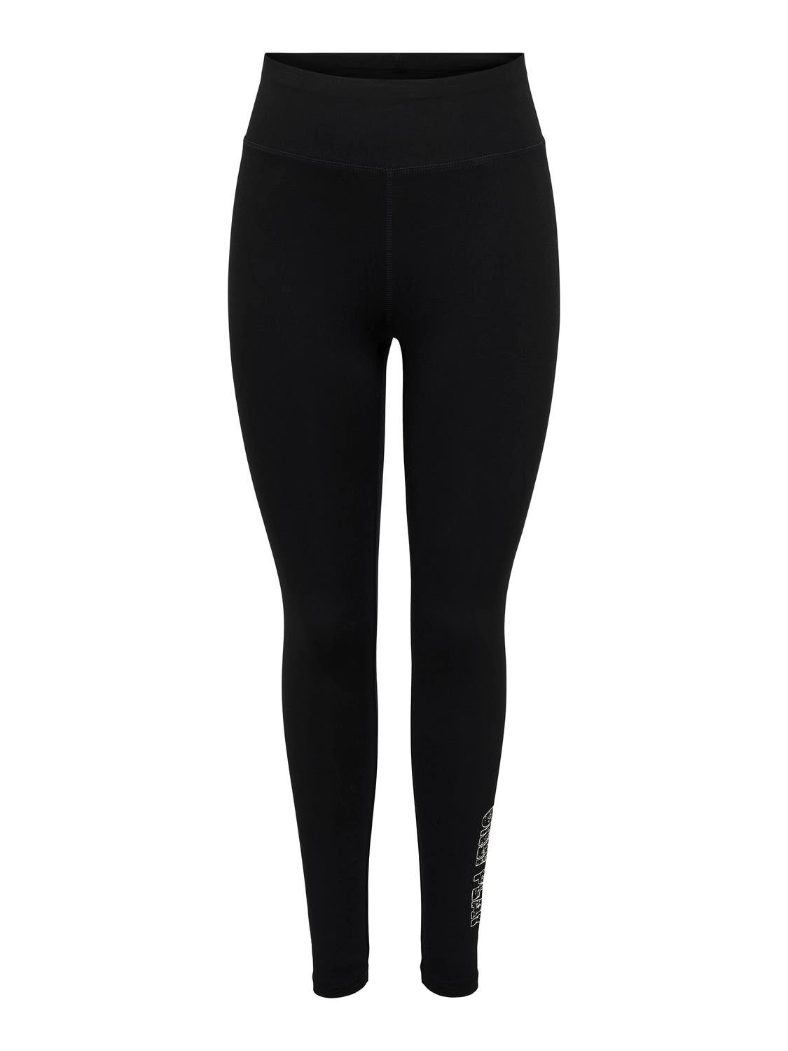 ONPDUST Hohe Taille Slim Fit Leggings Black