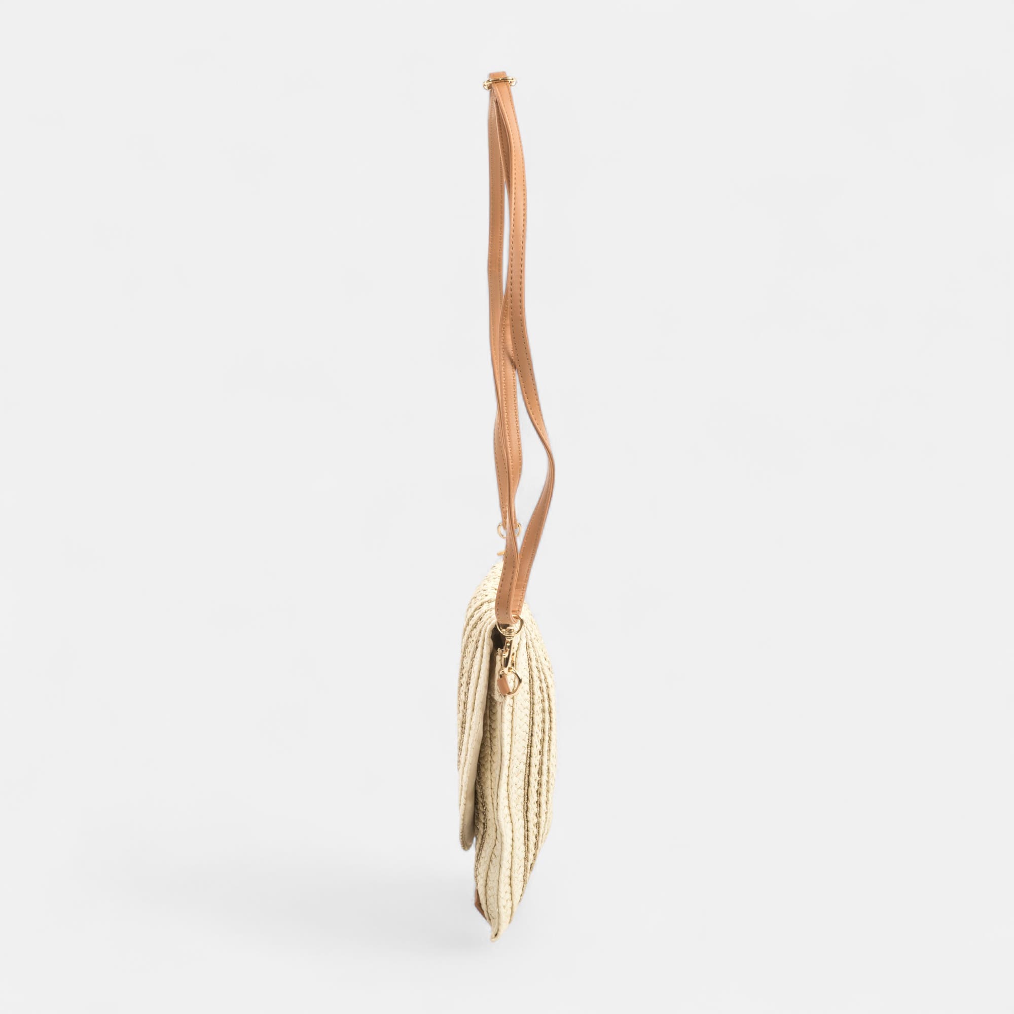 Sac bandoulière beige