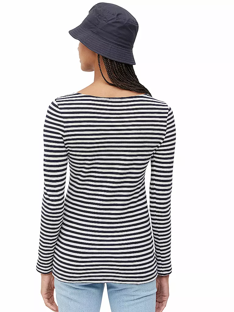 MARC O'POLO Langarmshirt blau