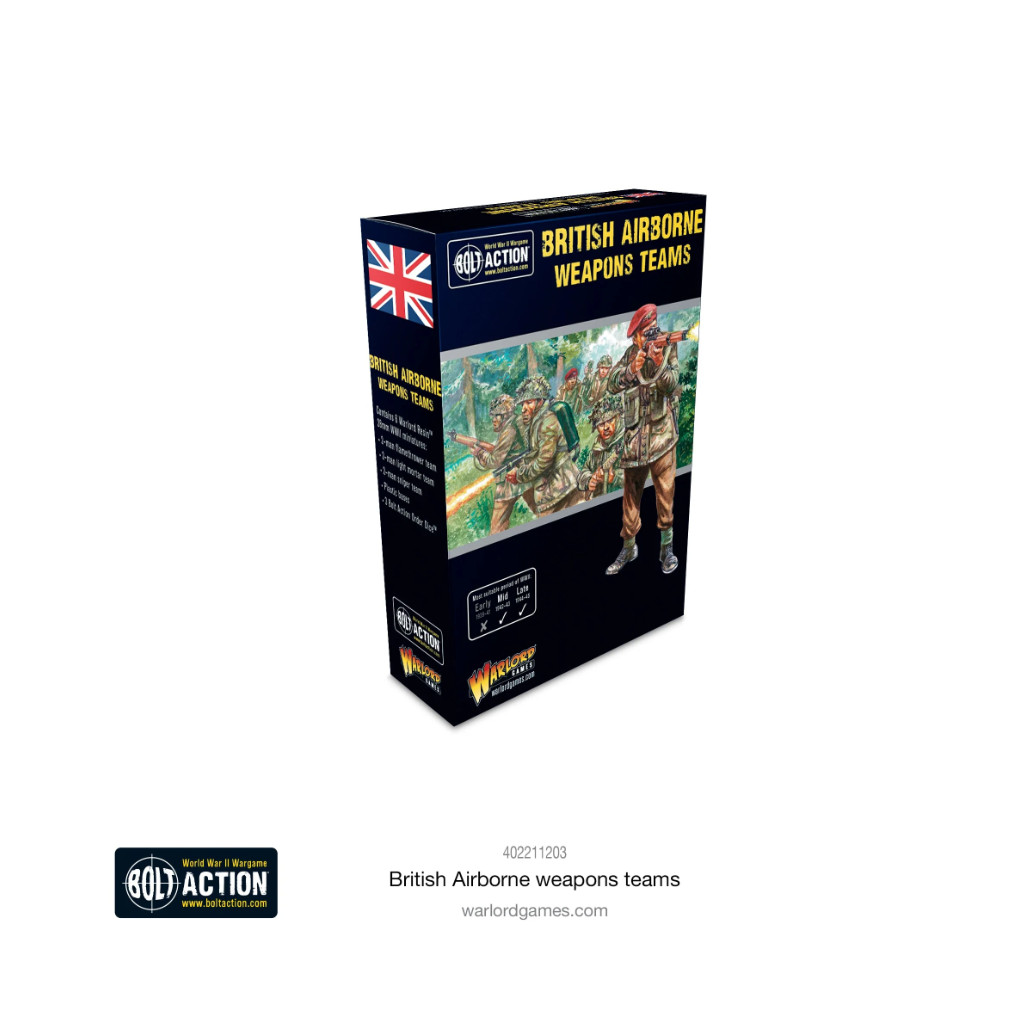 Bolt Action - British Airborne Weapons Teams