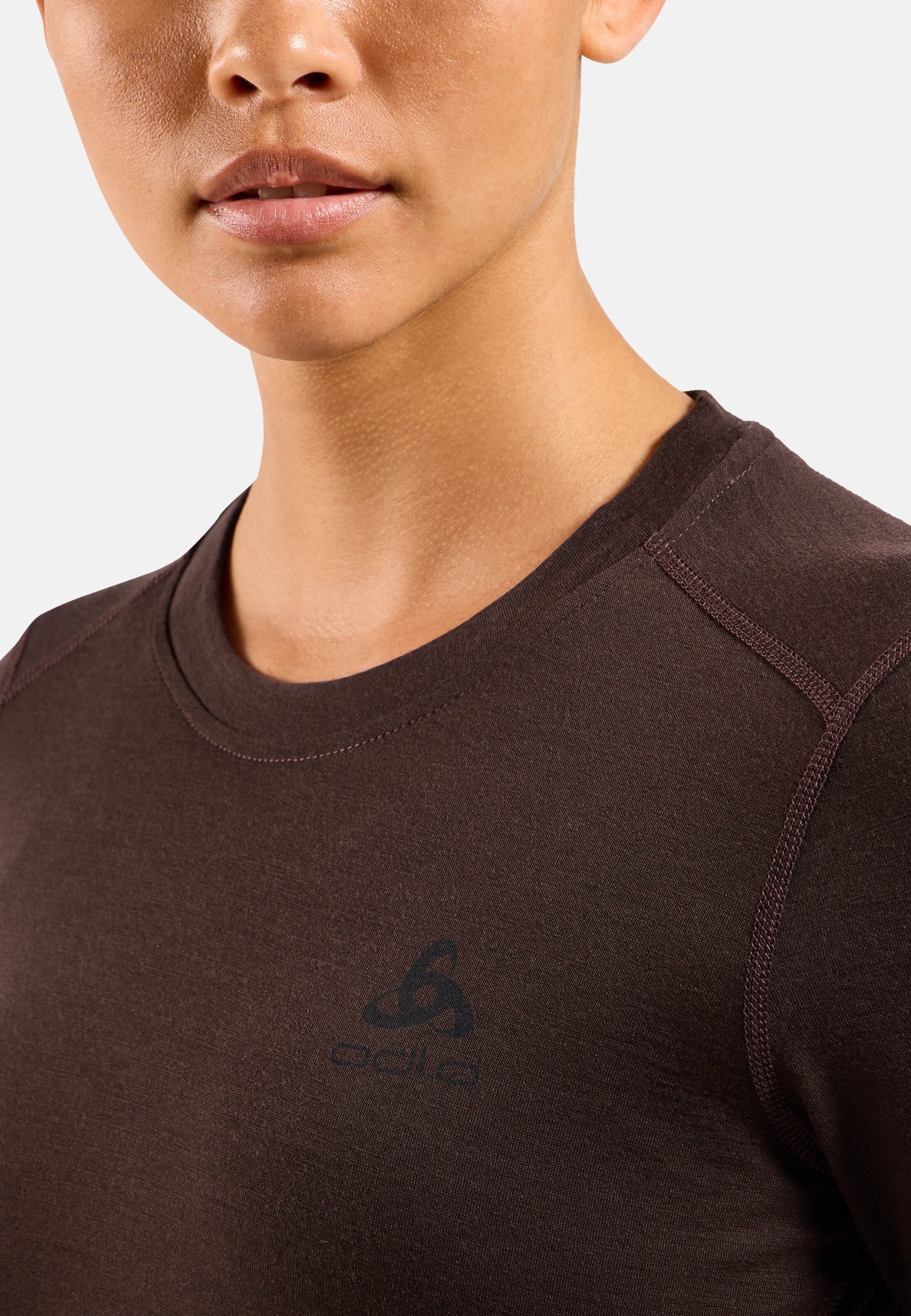 Natural Merino 160 Base Layer Langarmshirt in fudge