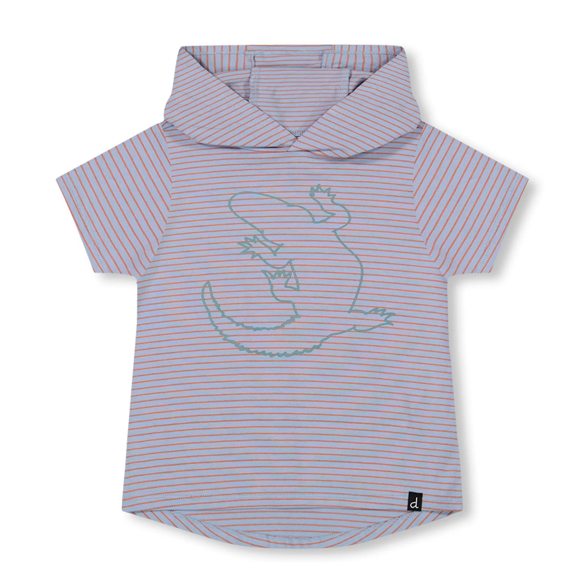 Deux par Deux T-shirt Capuchon Safari 3-6ans