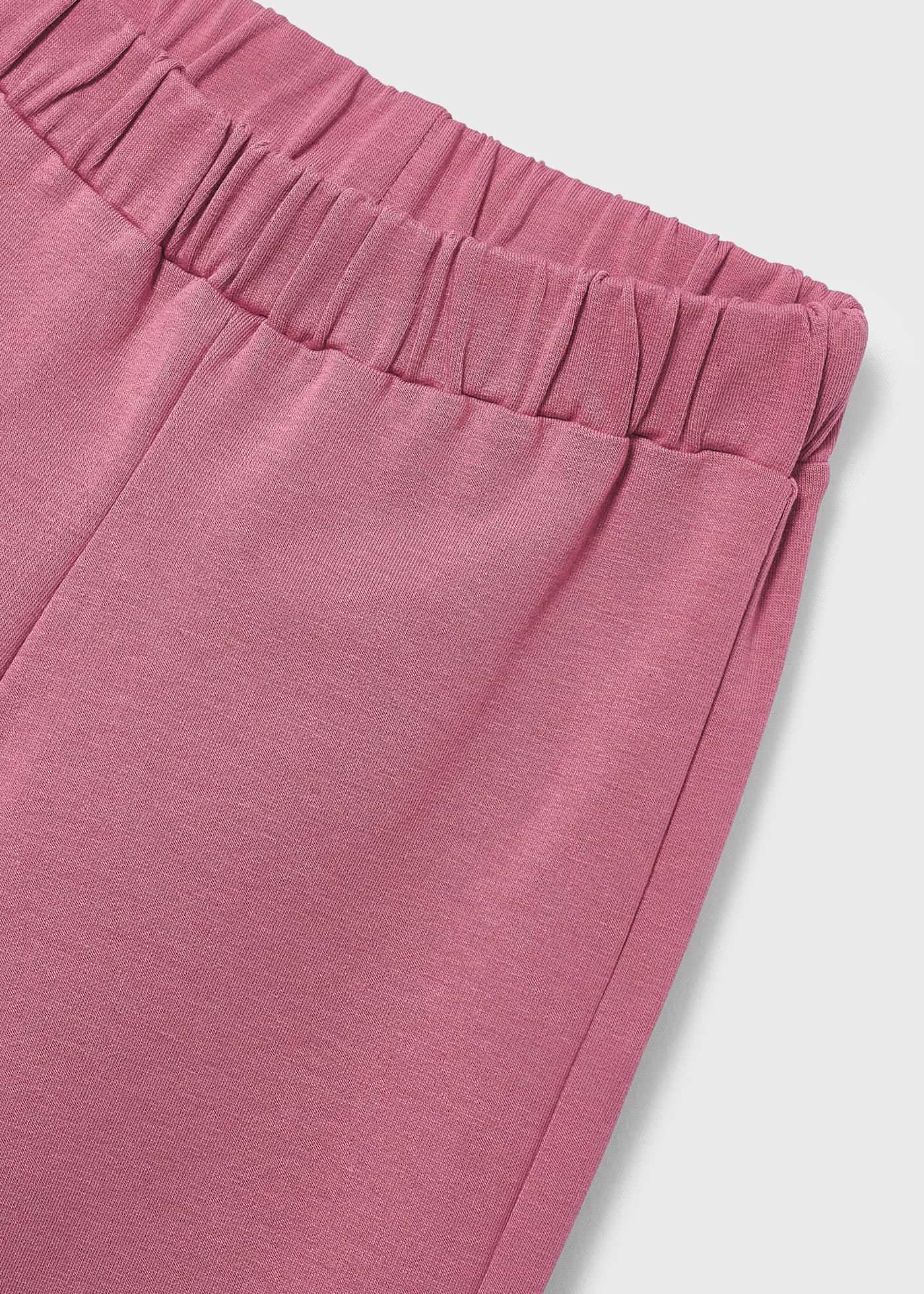 Conjunto de moletom de algodão de duas peças para meninas
