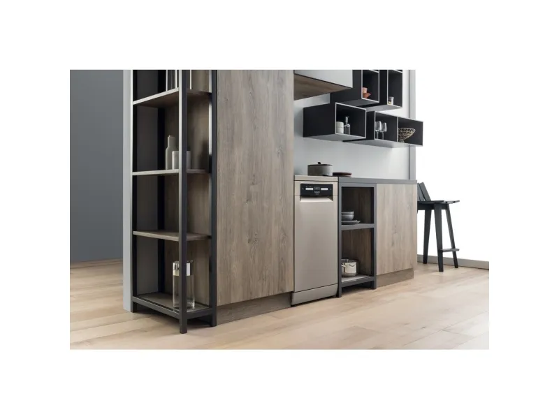 Hotpoint-Ariston HSFO 3T223 WC X - Opvaskemaskine - Rustfrit stål