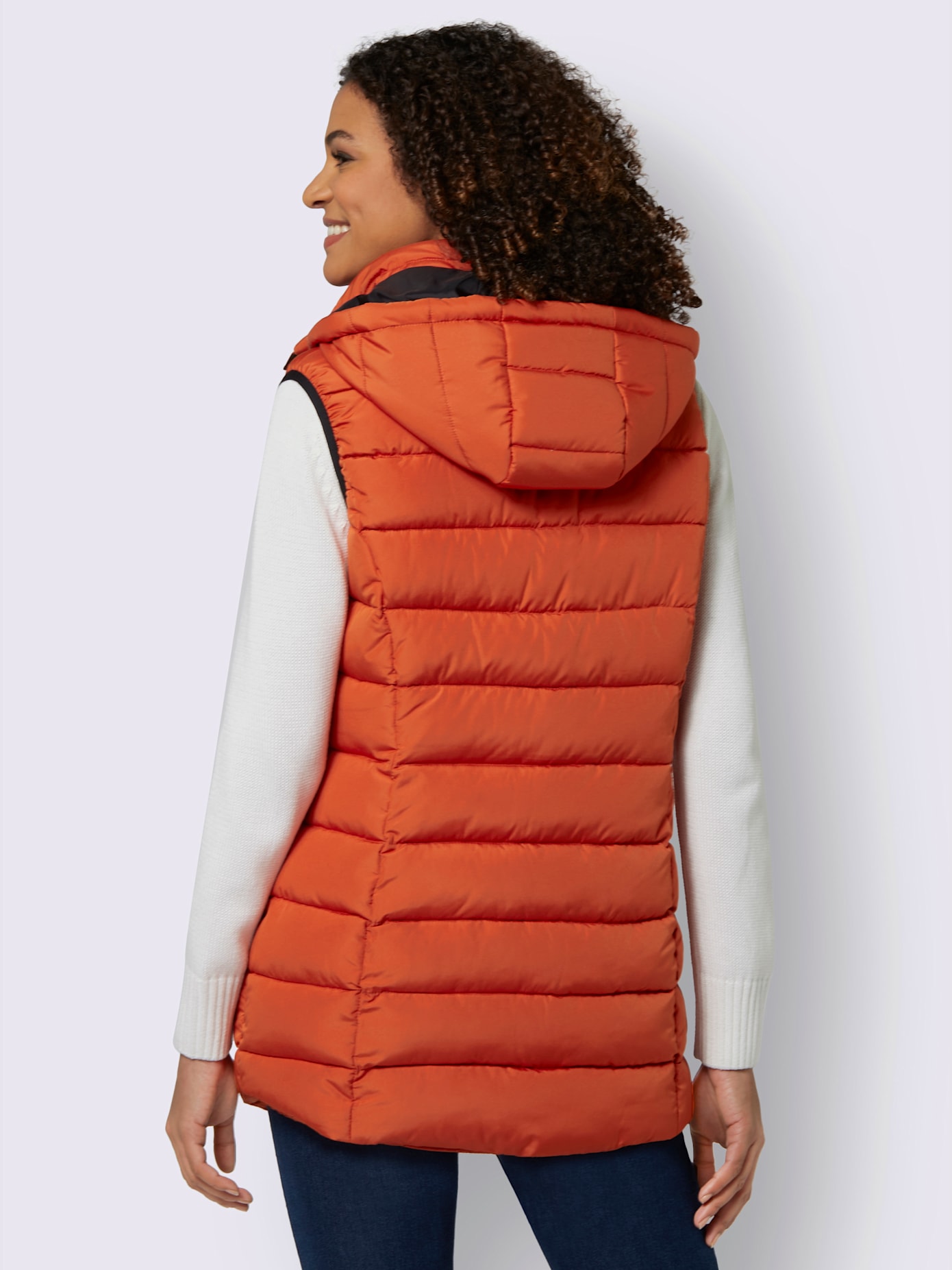Gilet matelassé matelassage affinant