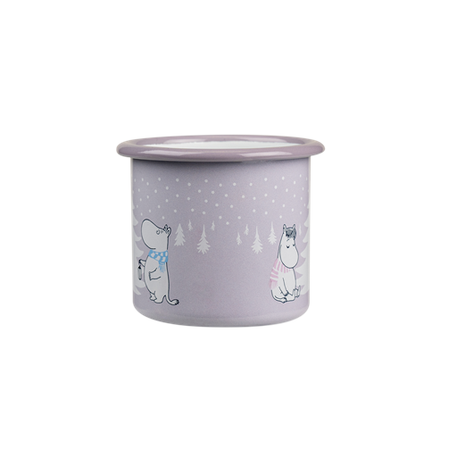 Mumi By Muurla Emalje Krus, Snowfall, 25 cl