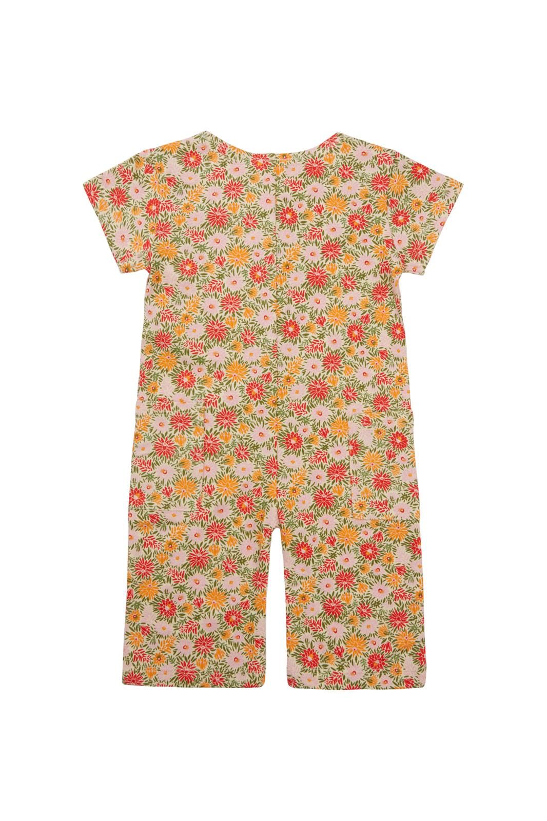 Noppies Baby Jumpsuit Millcreek - Floral pattern Orange