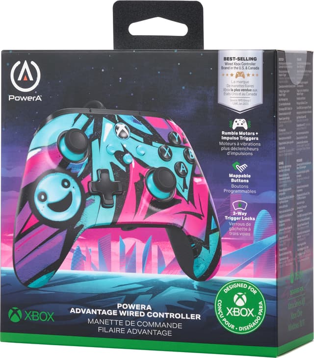 PowerA Xbox Advantage USB-C kablet gamepad (wildstyle)