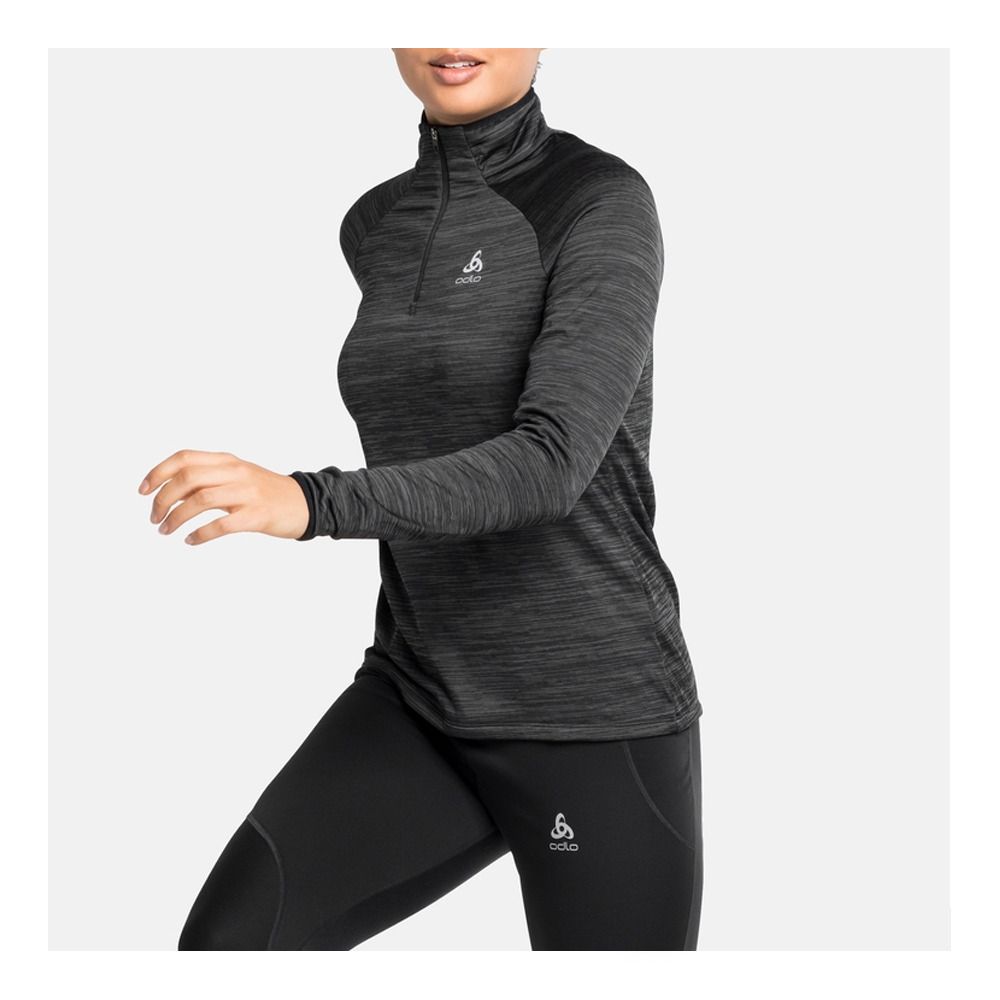 Odlo MILLENIUM ELEMENT - Sweat Femme black melange