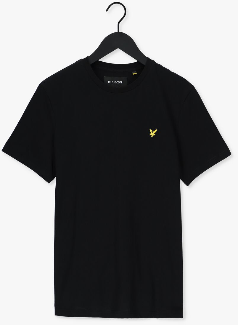 LYLE & SCOTT zwarte lyle & scott t-shirt plain t-shirt