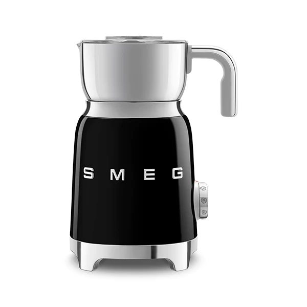 Chocolatière et mousseur de lait noir MFF11BLEU Smeg