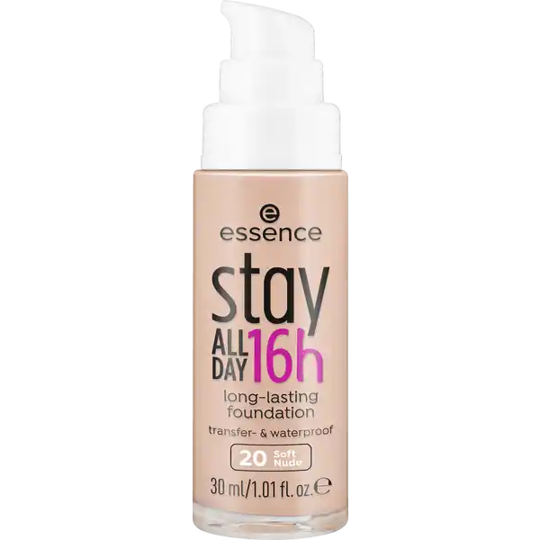 stay ALL DAY 16h long-lasting Foundation 20
