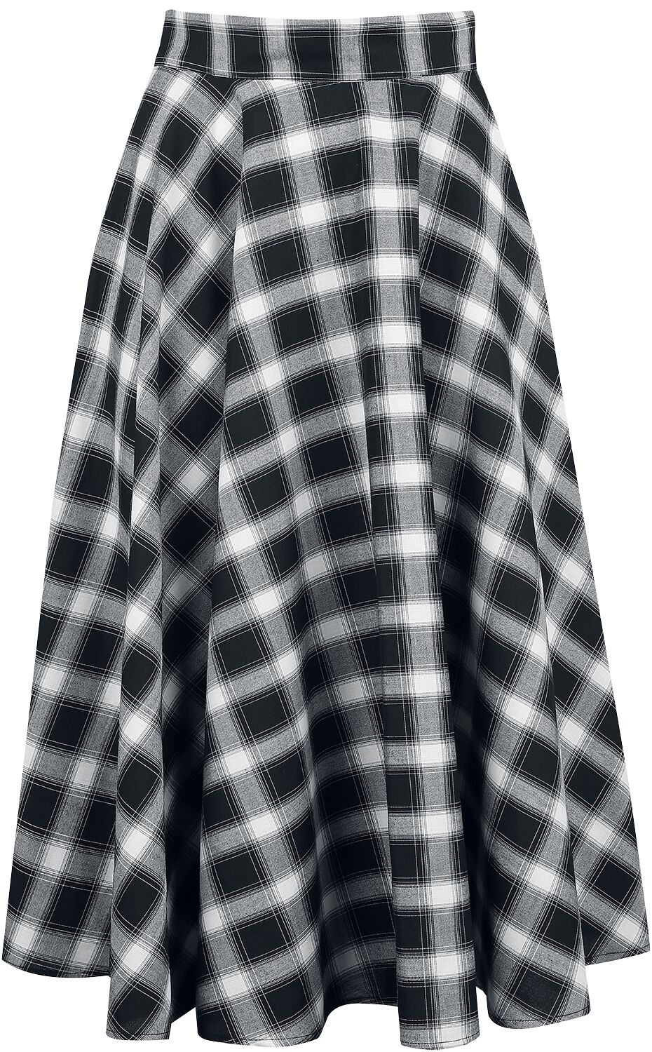 Jupe Évasée Sail Check | Banned Retro Jupe mi-longue