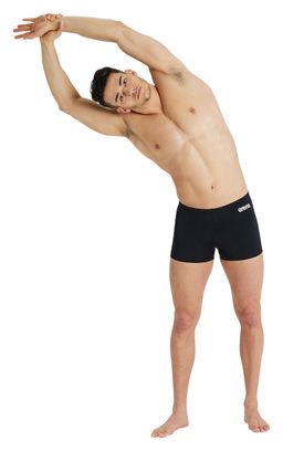 Maillot de Bain Arena Team Swim Short Solid Noir Blanc