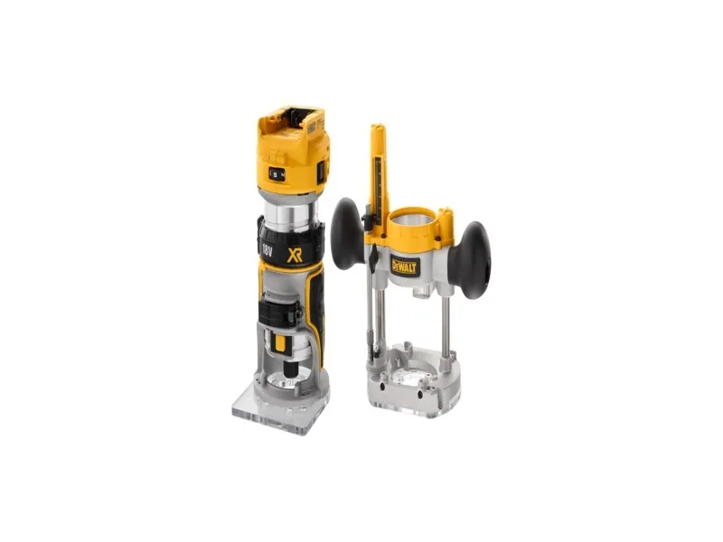 DeWALT DCW604NT-XJ - Dyk/fast base-router 8 mm - SOLO