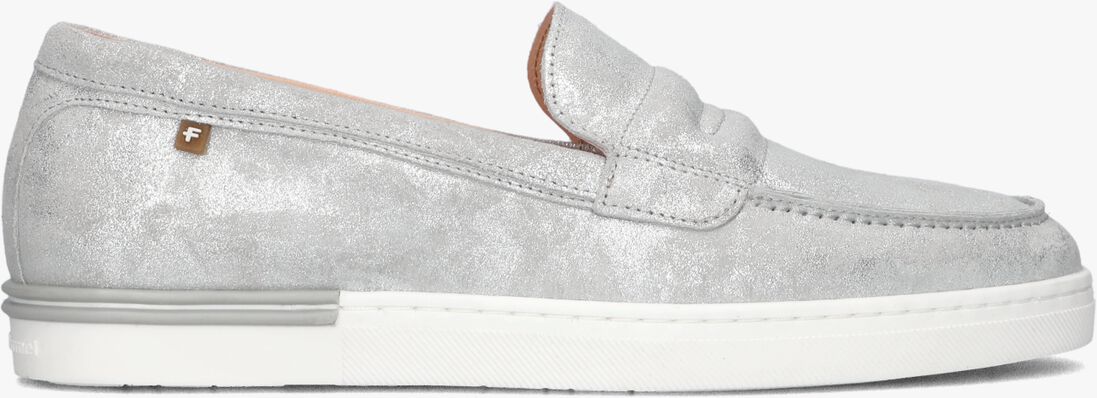 FLORIS VAN BOMMEL zilveren floris van bommel loafers sfw-40046