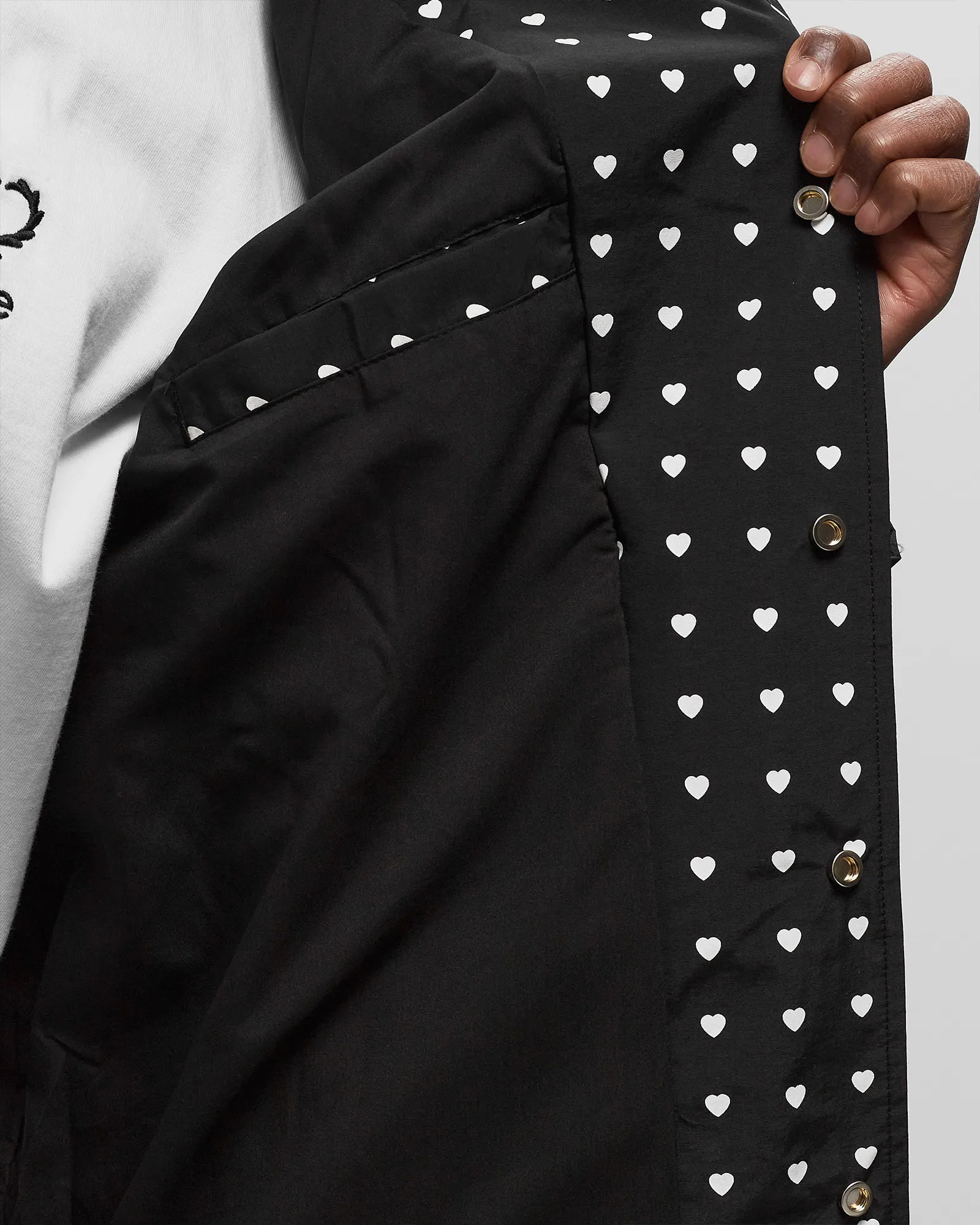 Arte Antwerp Coach heart print jacket
