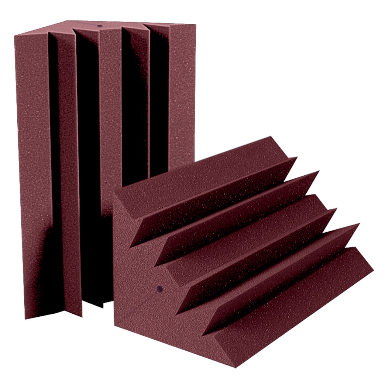 Auralex LENRD Burgundy 30x30x61cm bass trap rood (4-delig)