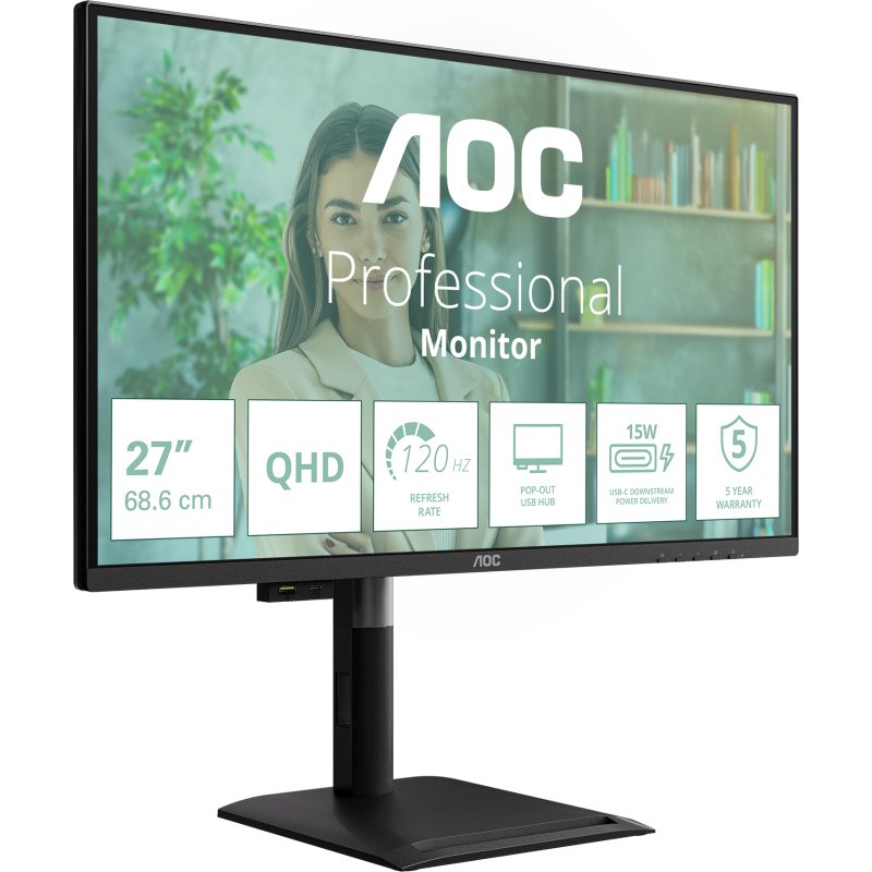 AOC Q27P4U écran plat de PC 68,6 cm (27