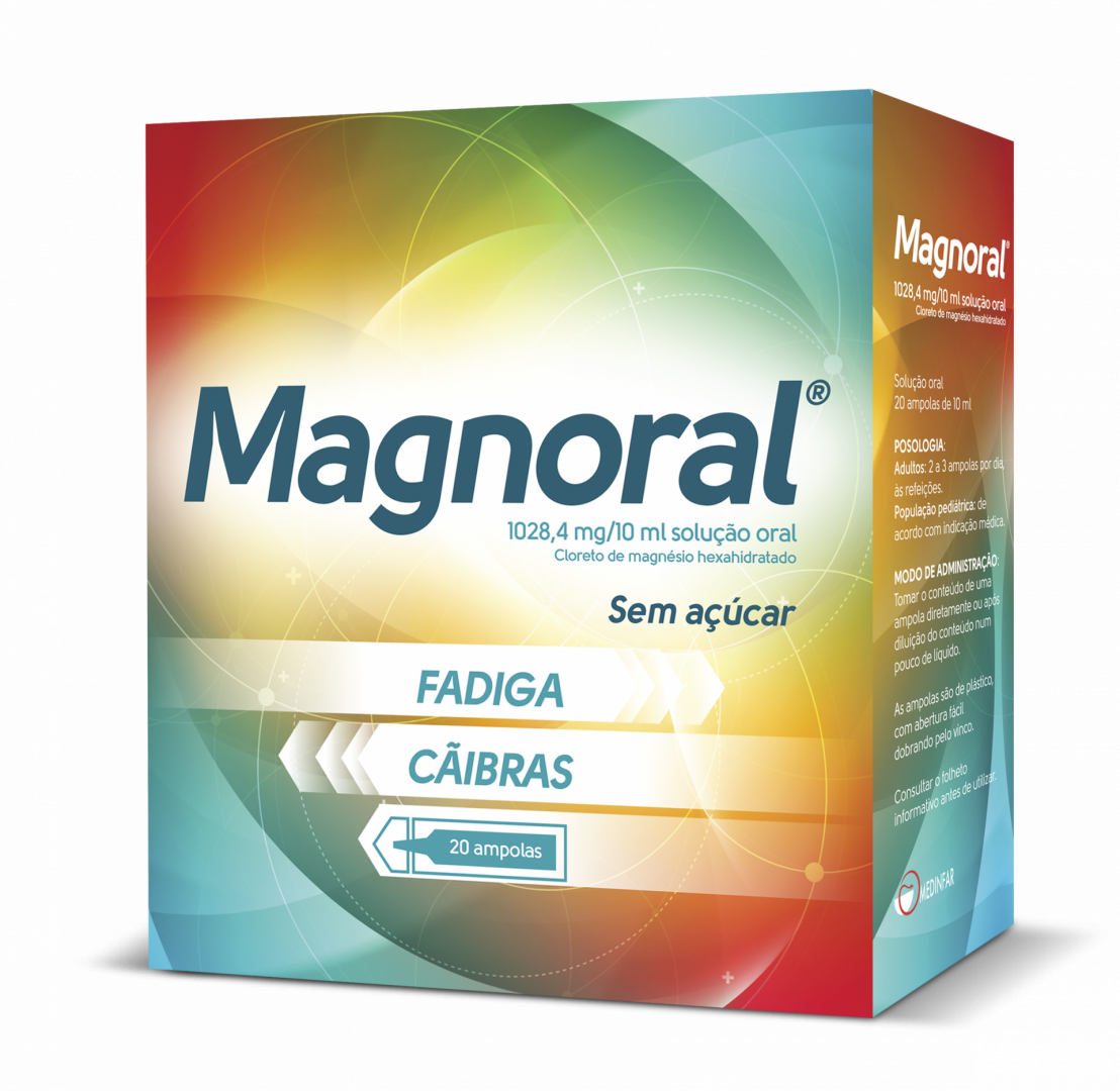 Magnoral Cloreto de Magnésio 20 Ampolas